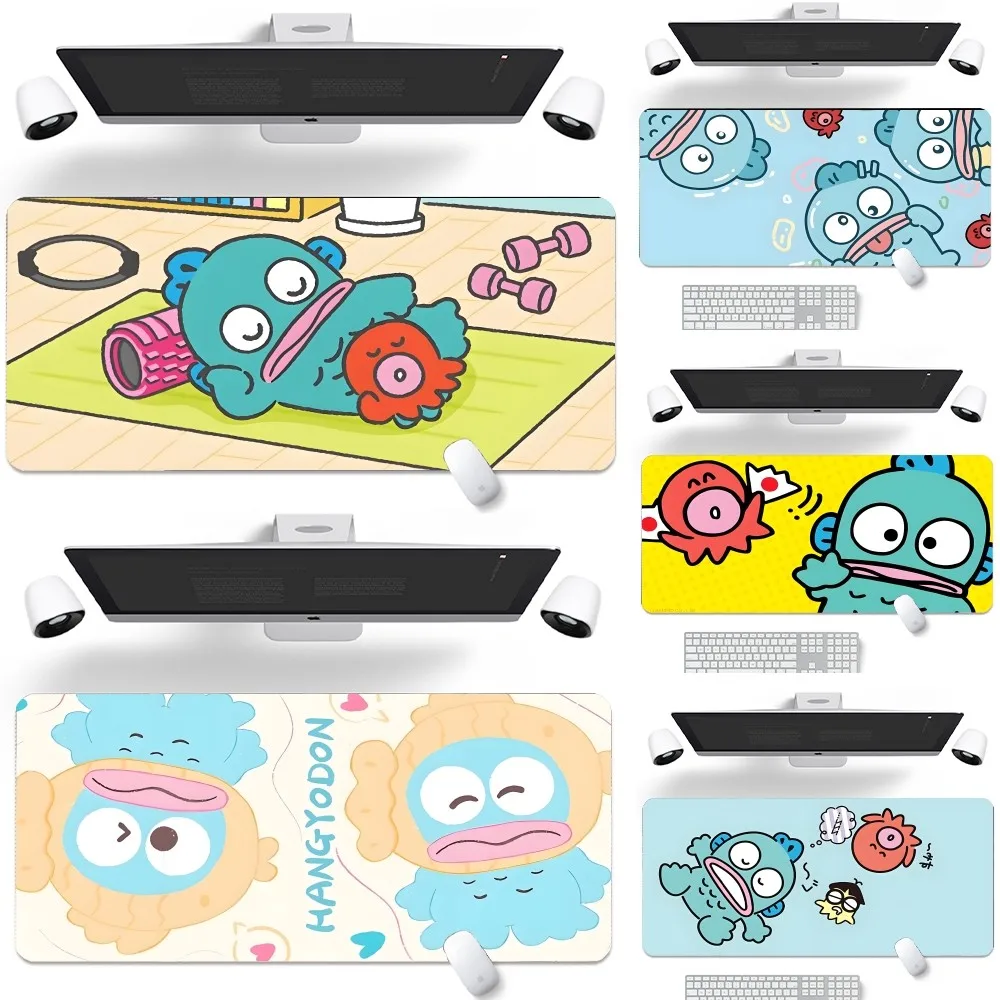 H-Hangyodon S-Sanrio Mousepad New Arrivals Large Gaming Mousepad L XL XXL Gamer Mouse Pad Size For Keyboards Mat