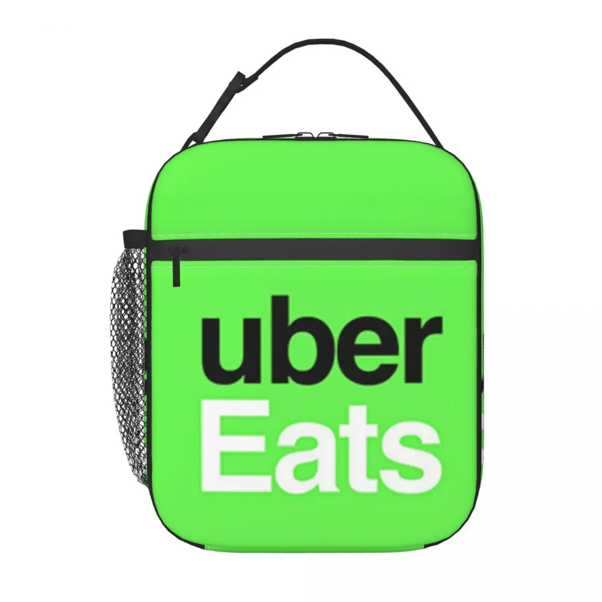 حقيبة غداء معزولة من Ubereats للنساء والأطفال، صناديق طعام محمولة، حقيبة غداء حرارية