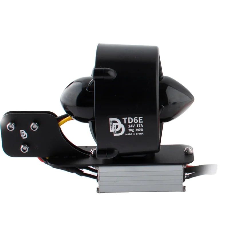 

BLDC Underwater Motor 24V 400W High Torque | 7kg Thrust PC Plastic Shell | IP68 Waterproof for Subsea Equipment & RC Boats