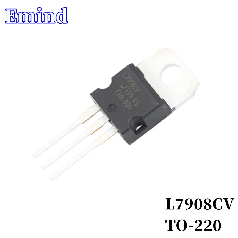 

20/50/100/200/500Pcs L7908CV DIP Low Dropout Regulator TO-220 LDO 3-terminal Regulator IC