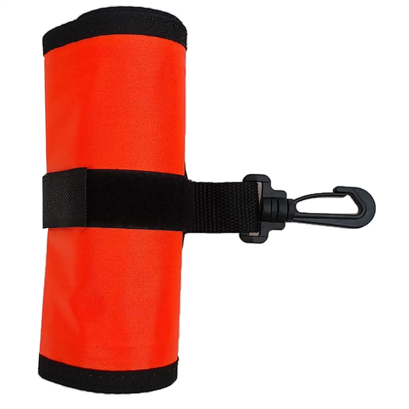 Scuba Snorkeling Gear SMB 4ft Nylon Surface Buoy Reflective Safety Signal Tube for Spearfishing Trips