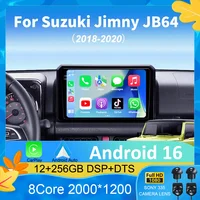 Android 16 para Suzuki Jimny JB64 JB74 2018 2019 2020, Radio Antoradio 2 Din, Reproductor Multimedia Estéreo para Auto, GPS, Navegación, Wifi, DSP, 9 Pulgadas