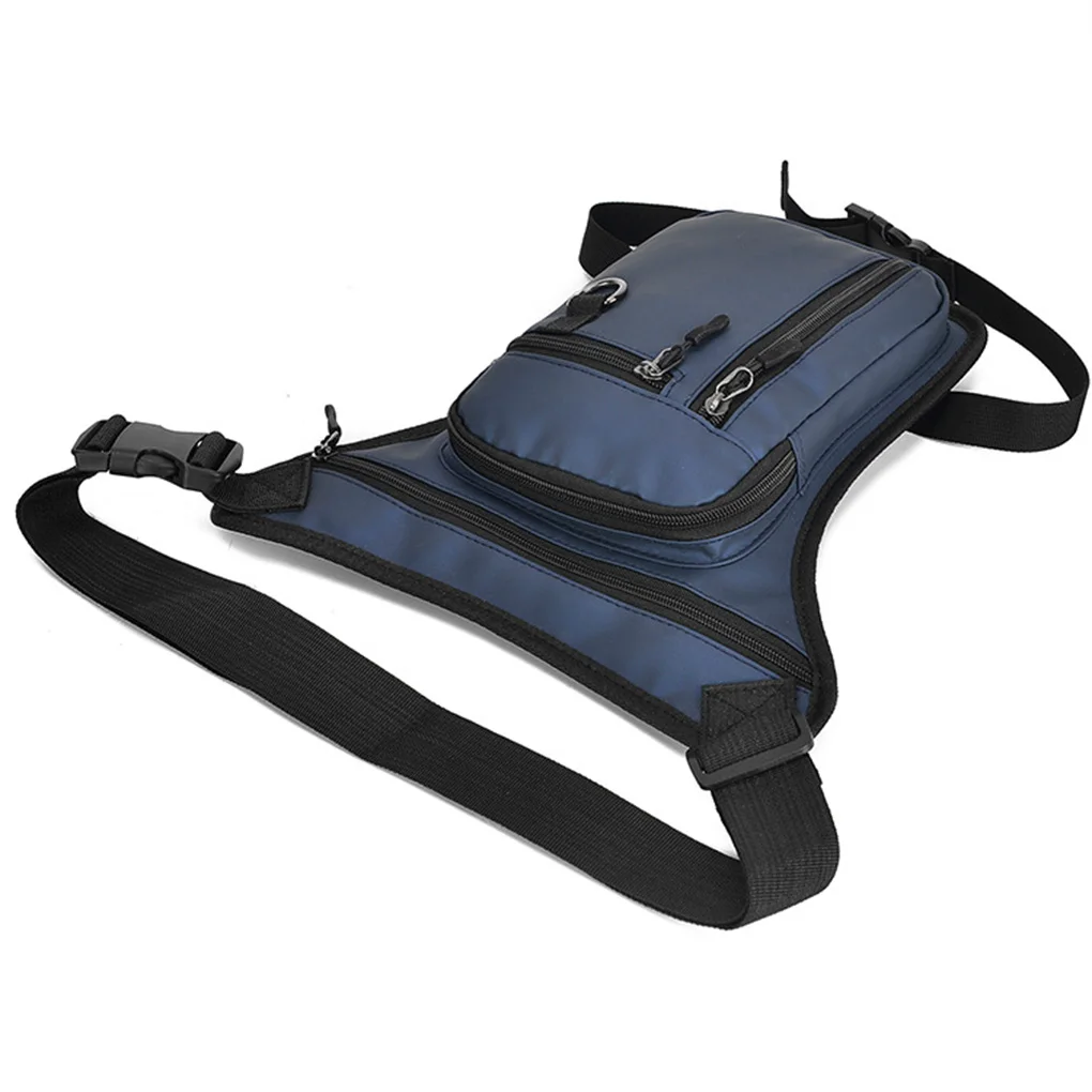 

Lightweight Men Drop Leg Bag Waist Bag for Men Fanny Pack Phone Purse Motorcycle Riding Shoulder Cross Body Thigh Male Waist Bag