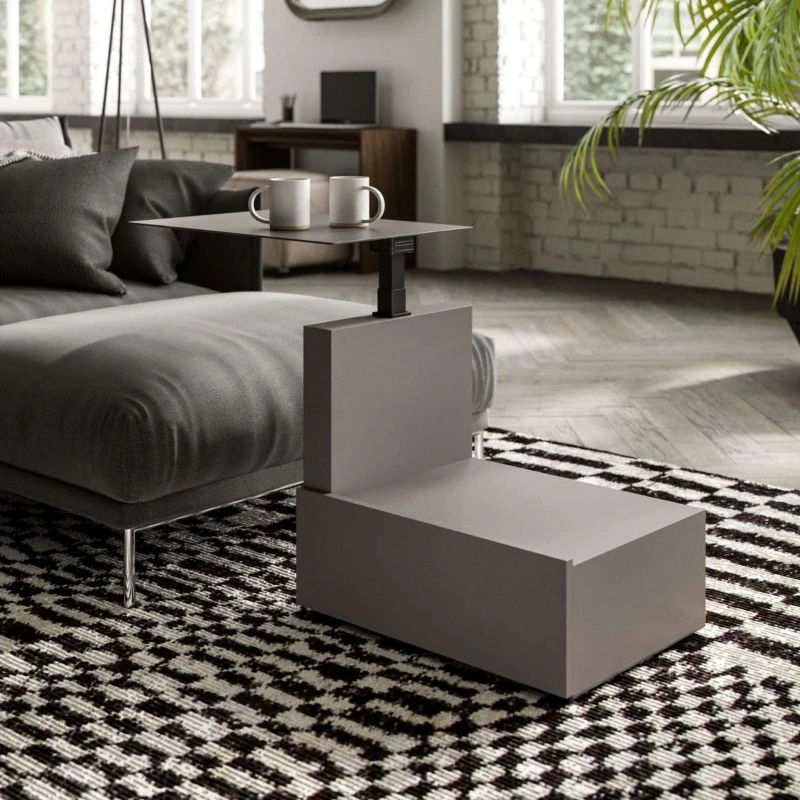 

Rotatable side table instead of small table, living room, sofa side, cabinet, rack idea