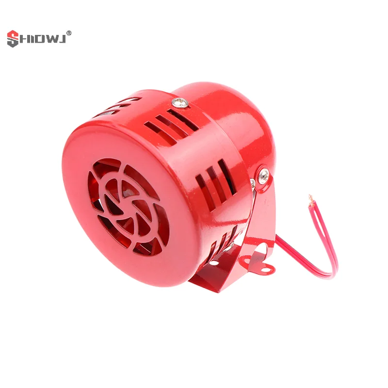 12V 110 DB Horn Speaker Alarm Sound Mini Electric Motor Driven Factory Vehicle Mini Fire Prevention Air Raid Siren Horn