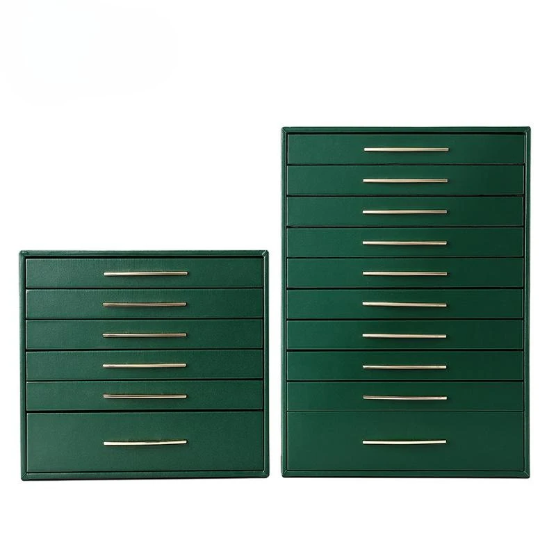 Jewelry box, ring, necklace, bracelet, large-capacity storage box, multi-layer, jewelry box.