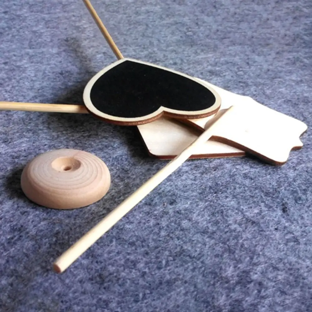 جديد خشبي الخشب رسالة مجلس طاولة صغيرة الديكور الجدول مكان بطاقة تسميات الإبداعية رسالة تسجيل مجلس حفل زفاف عيد ميلاد #5