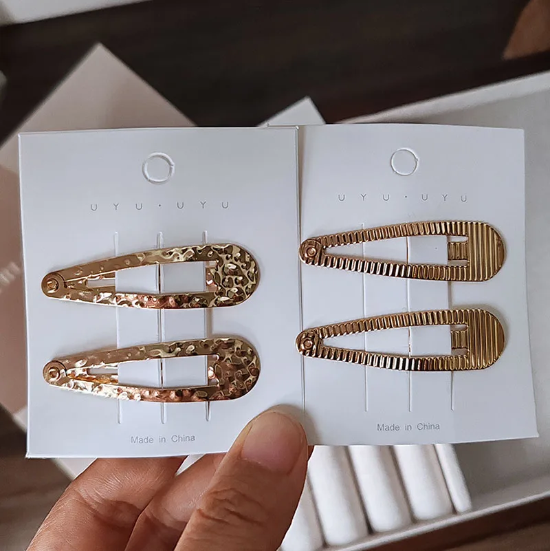 2-teiliges Haarspangen-Set aus Legierung im Europa- und Amerika-Stil – Haarclips für Damen, Mädchen und Kinder – Geschenk-Haaraccessoires für Party, Urlaub oder andere Anlässe – Detail 1
