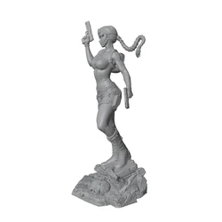 Figura de resina sin pintar 75mm para coleccionismo y juegos de rol