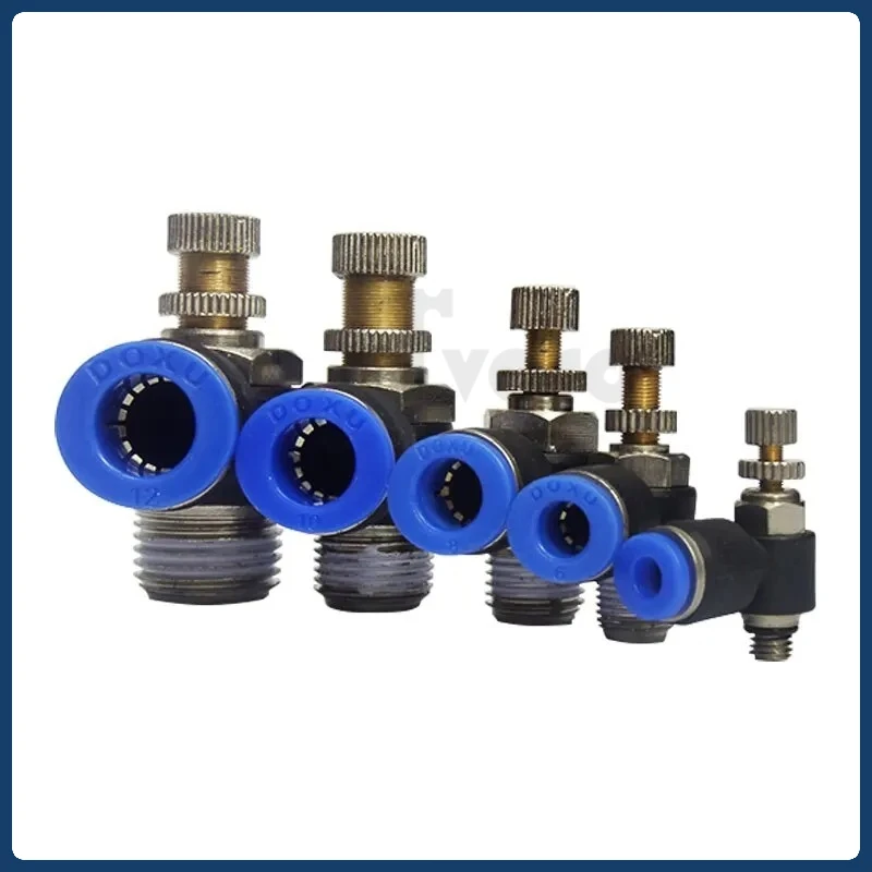 SL Type 4 6 8 10 12mm Fast Connection Pneumatic Fitting M5 1/8