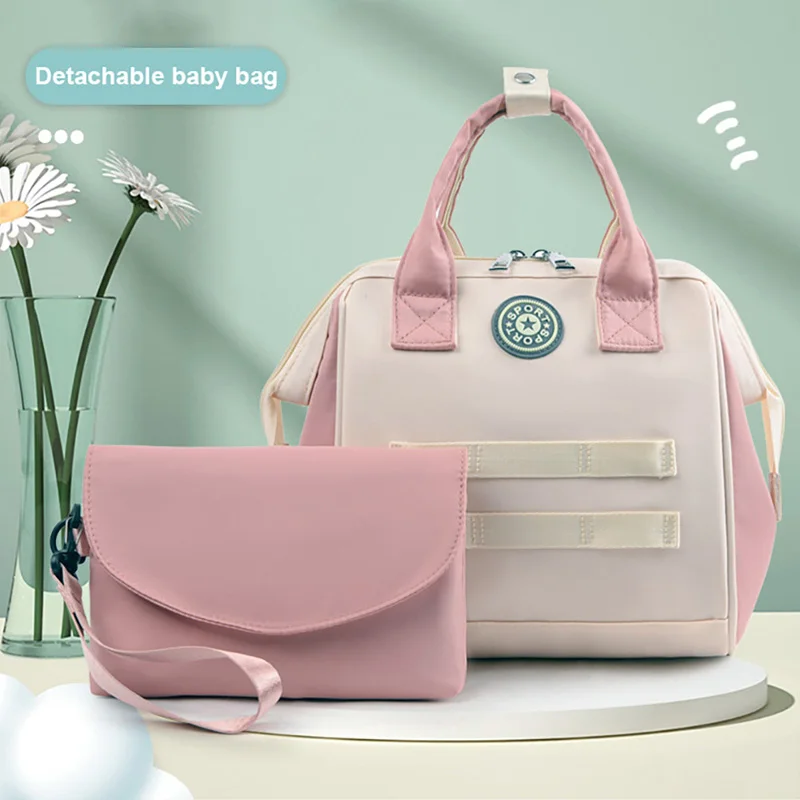 Bolsa de maternidad de gran capacidad para mamá, bolsas de pañales para bebé, bolsa de viaje impermeable multifunción para cochecito de bebé, nuevo