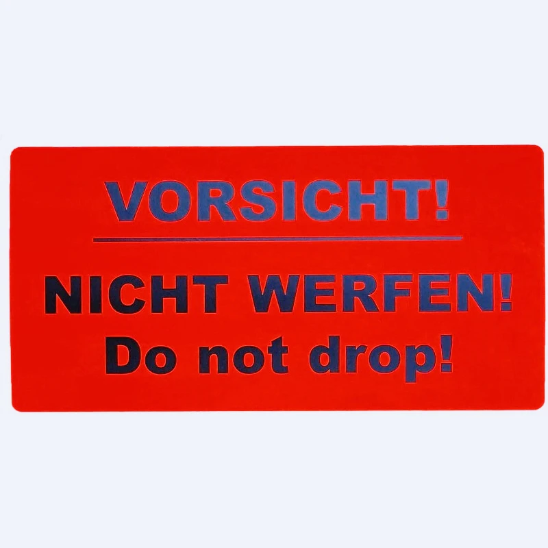 

New Car decals and stickers Label Shipping Stickers Do Not Throw 15cm PVC KK