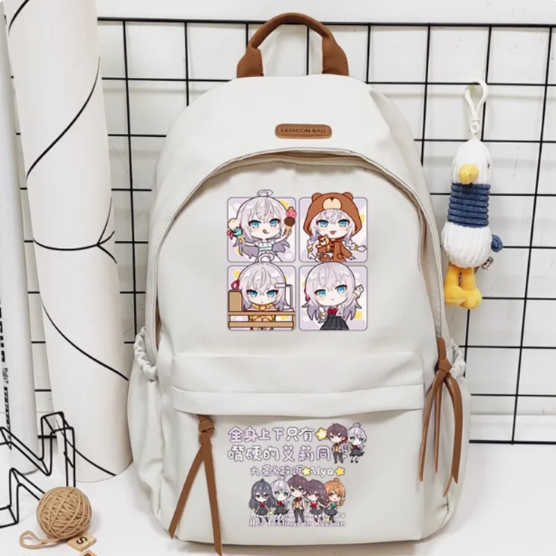 

Alya Sometimes Hides Her Feelings in Russian Schoolbag Backpack High-capacity Shoulder Bag Cosplay Student Teenager Gift B1830