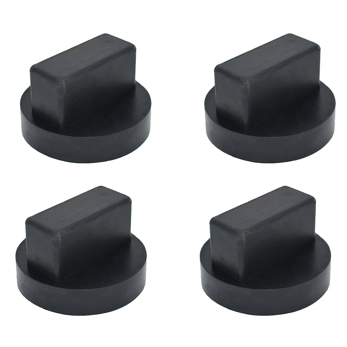 4x Gummi-Wagenheberauflage Hebepunkt-Adapter Rahmenschutz für Mercedes A B C E Klasse GLA COUPE GLC GLK GLS GL M R S
