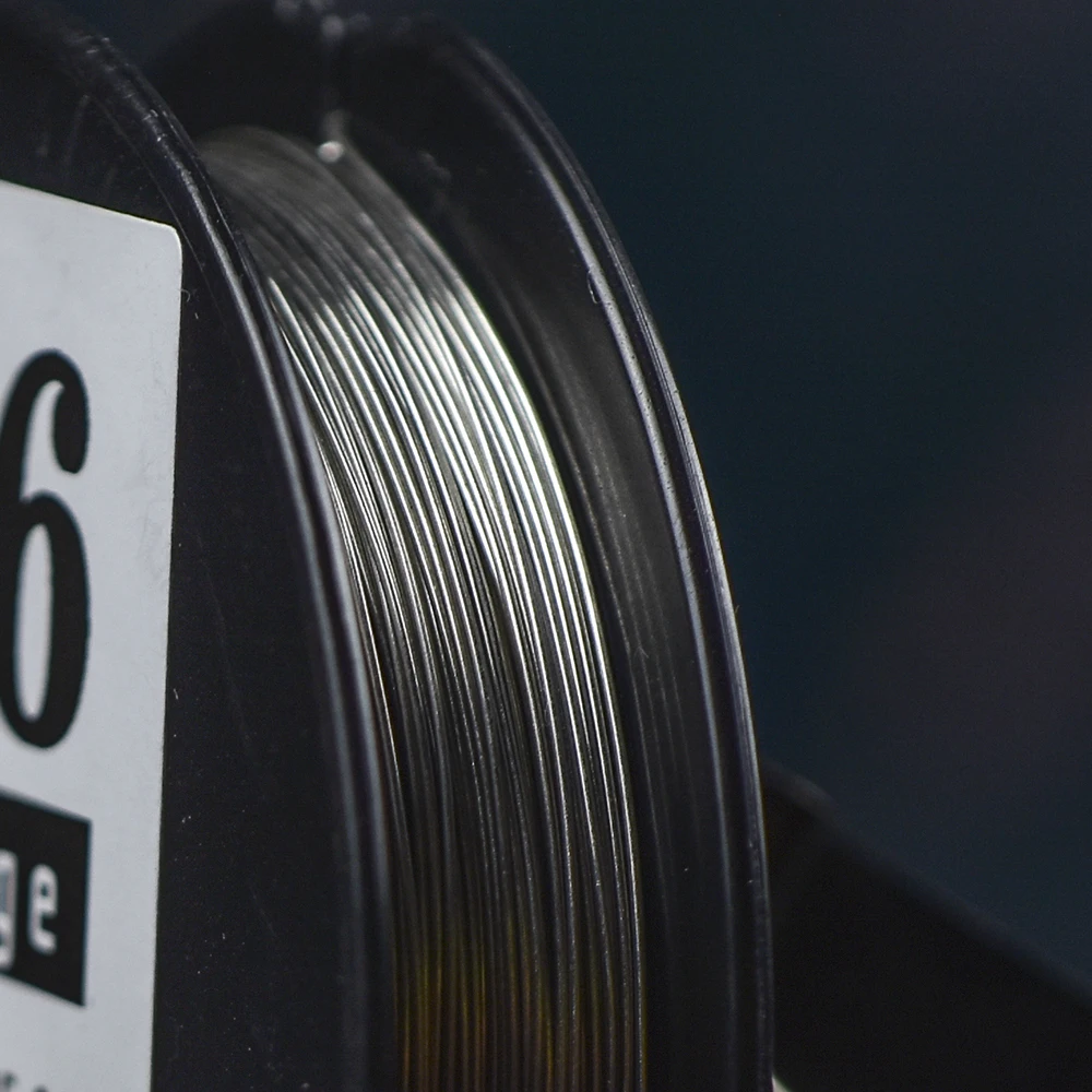 1Set 30ft Ni90 Ni80 Wire High Quality Nichrome 90 Resistance Heating Wire 26AWG Guage Spool