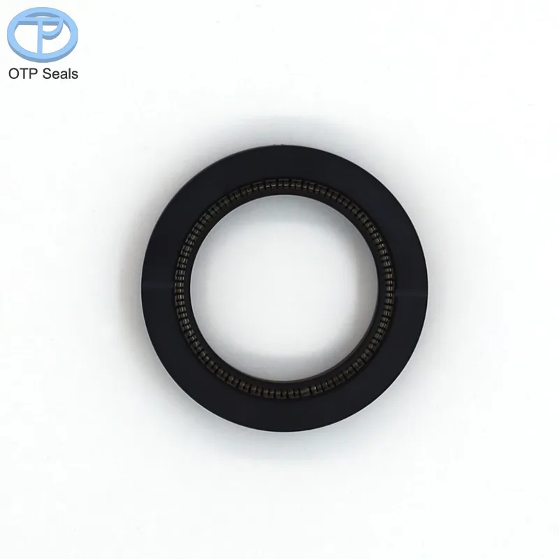 Rotary spring Seals PEEK Seals Polyether Ether Ketone add Carbon Fiber Oil Seals V-Spring Fluoroelastomer FKM O-Rings customized