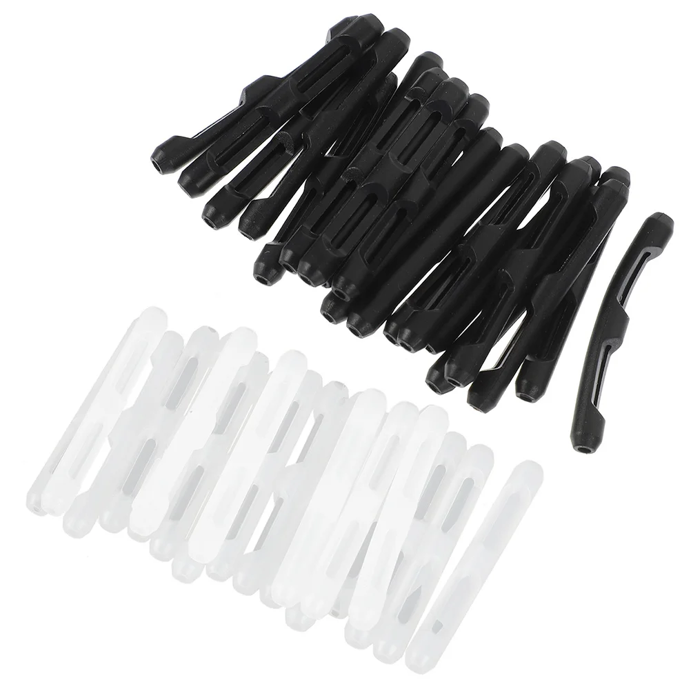 

20 Pairs Of High-quality Silicone Glasses Ear Grips Eyeglass Leg Sleeves Non-slip Sports Accessories