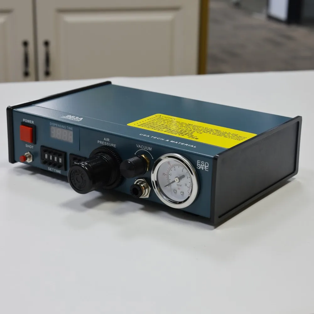 983A موزع الغراء شبه التلقائي وحدة تحكم الاستغناء الهوائية مناسبة لصمام توزيع الغراء AB السائل المزدوج #2