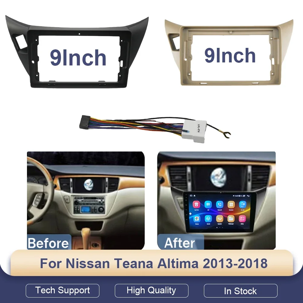 

9 Inch Car Frame Fascia Adapter Kit for Mitsubishi Lancer IX GLX 2002-2007 - Android Radio Dash Fitting Panel for Vehicle Integr