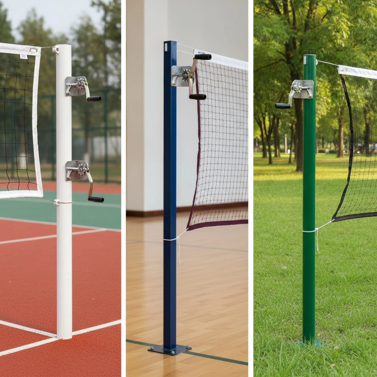 Volleyball Net Tensioner Outdoor Net Tightener with Hand Crank Hand Crank Tensioner Rust-Resistant Tool Easy to Use for Coaches