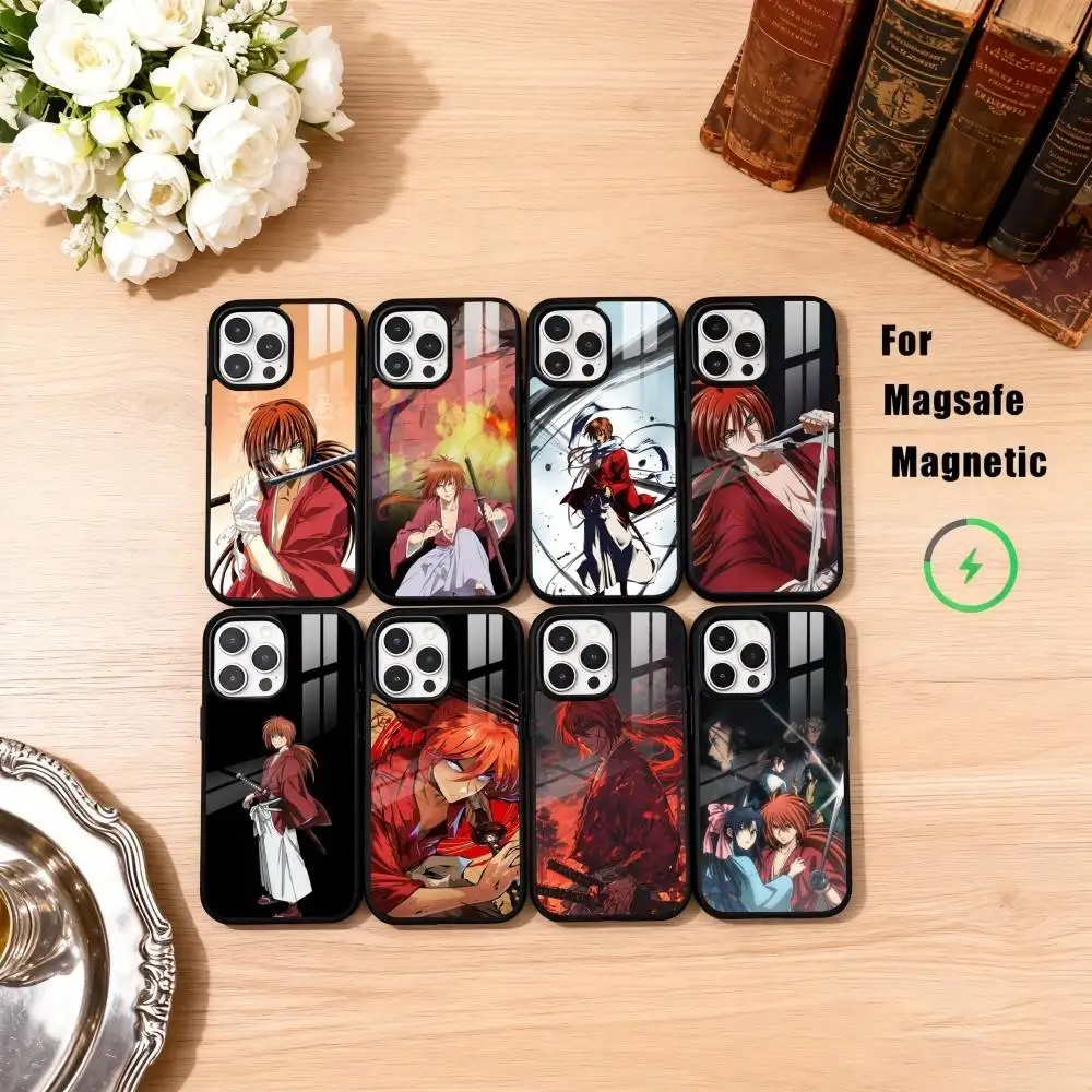 

A-Anime R-Rurouni Kenshin Phone Case For iPhone17,16,15,14,13,12,11 Plus,Pro Max Magnetic For Magsafe Wireless Charging