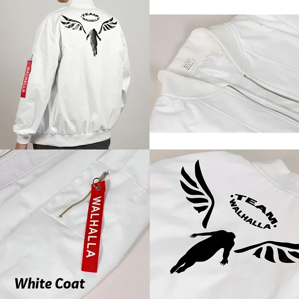 Tokyo Team Valhalla Hanemiya Kazutora Cosplay Revengers Costume Valhalla Logo Tokyo Cosplay Manji Gang Coat Jacket Uniform