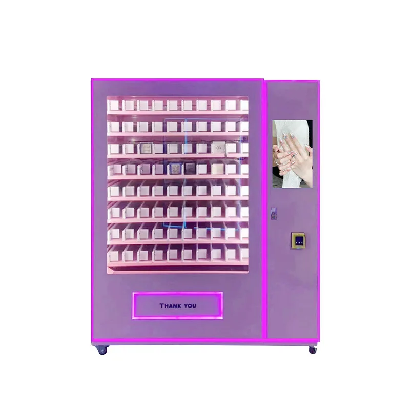 

Wholesale 80-Channel Smart Wearable Nail Art Machine Cosmetics Vending Machine SDK Function 22-inch Touchscreen