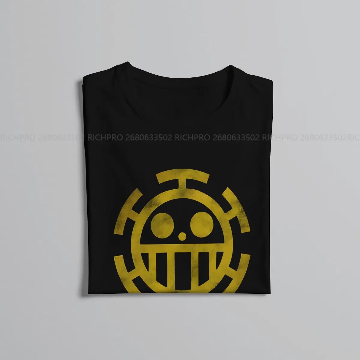 Trafalgar Law Print Unique TShirt Anime Casual Polyester T Shirt Newest T-shirt For Adult