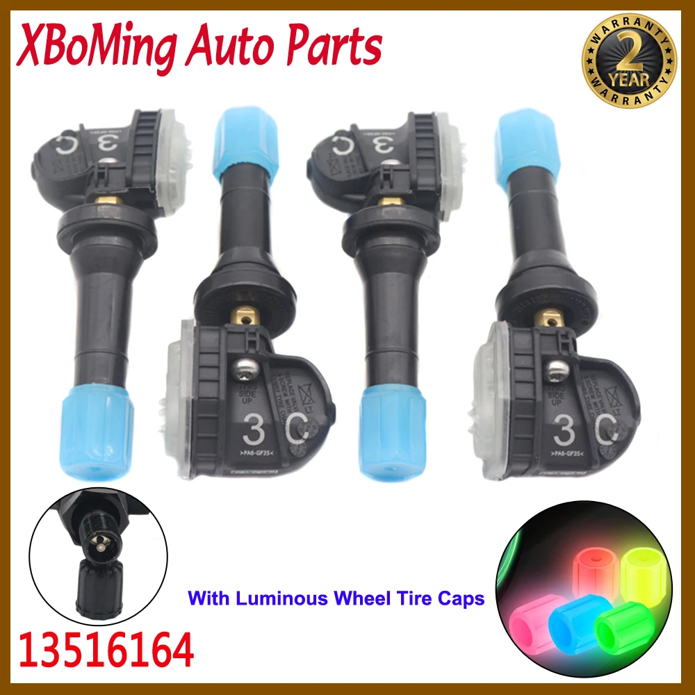 

TPMS 13516164 Датчик контроля давления в шинах 315 МГц для Chevrolet Silverado Hd Spark Suburban Tahoe Trax 2018-2022 13540604