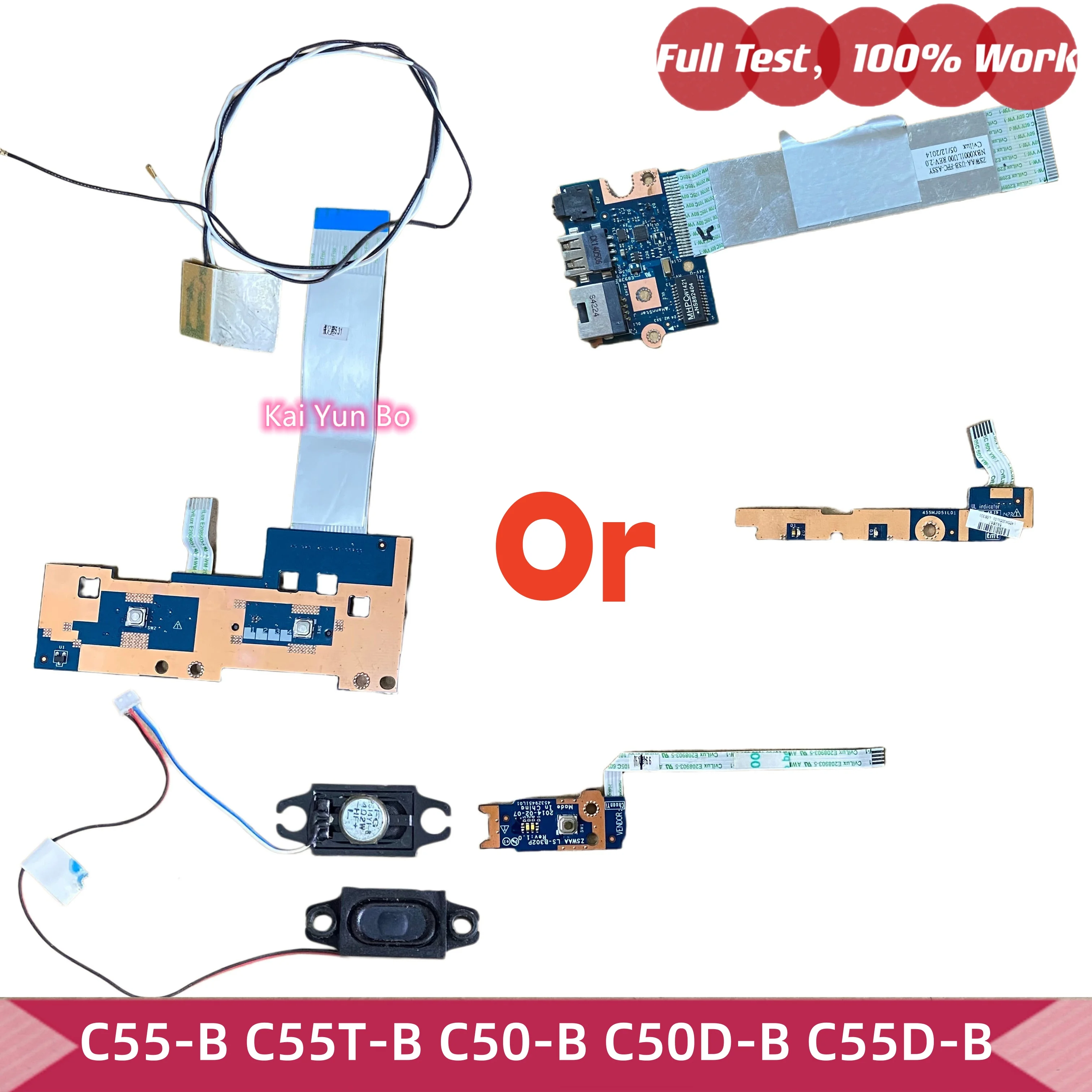 ls-b304p-ls-b303p-ls-b302p-ls-b301p-pk23000om00-nbx0001lr00-s00-placa-de-botoes-do-mouse-antenas-wifi-alto-falantes-placa-de-botao-de-energia-placa-de-led-usb-Audio-e-lan-para-toshiba-c55-b-c55t-b-c50-b-c50d-b