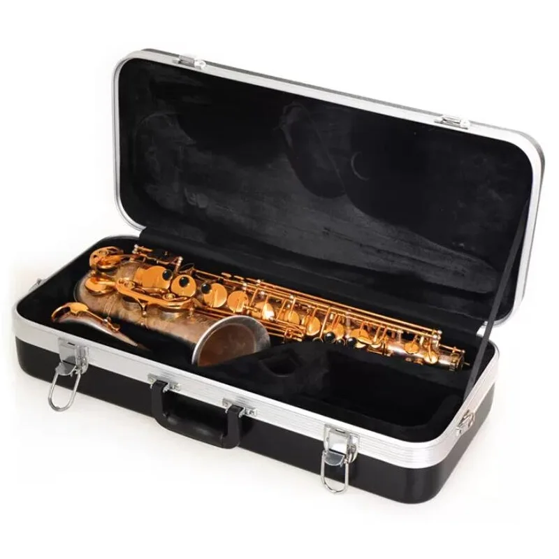 bB Tenor Saxophone Case Handle bE Saxophone Box Hard Case Alto Saxophone Bag Cover Shoulder SAX Case Box Waterproof Bb SAX Bags