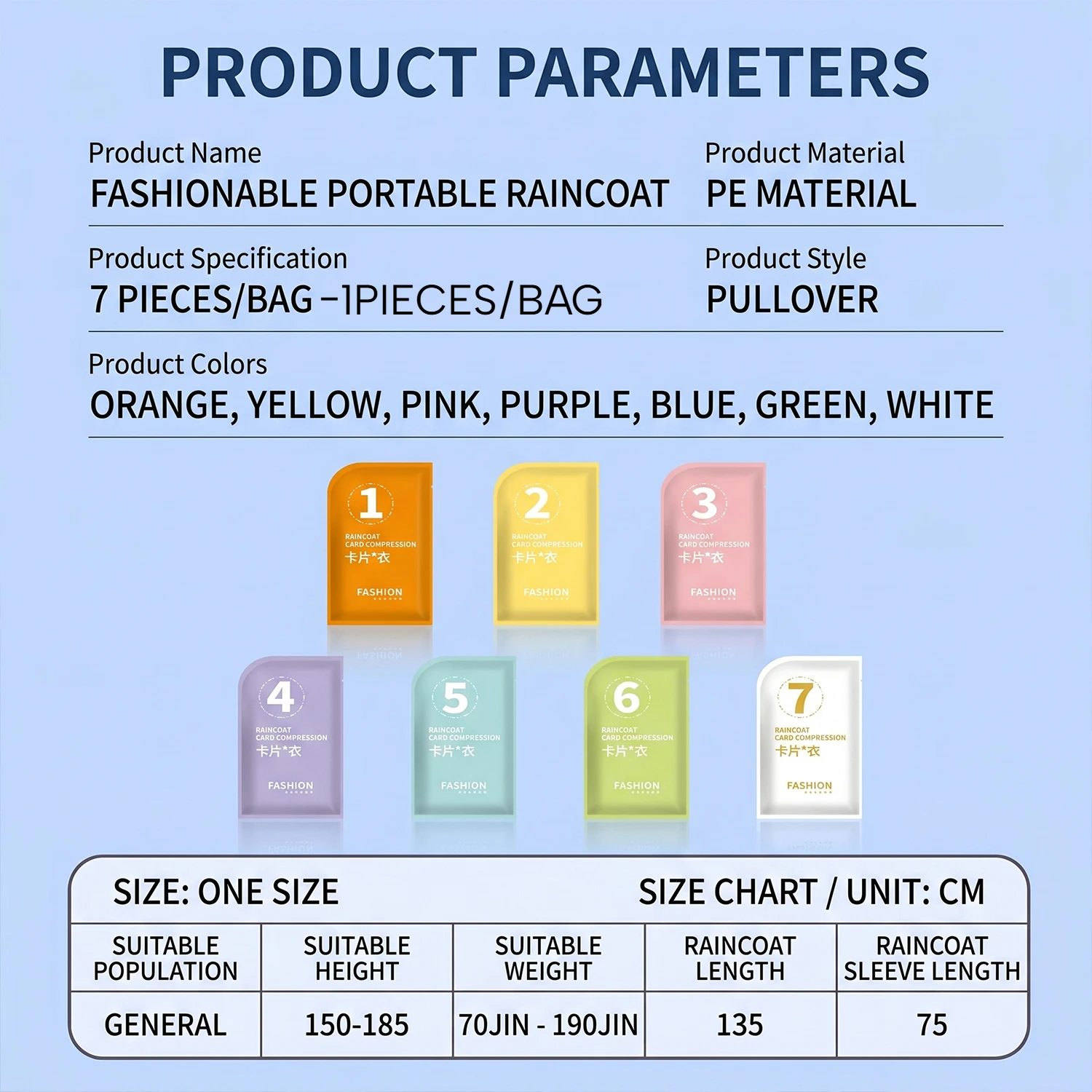 Unisex Portable Card Disposable Raincoat PE Lightweight Pocket Rain Poncho Waterproof Emergency Rainwear Outdoor Travel Festival