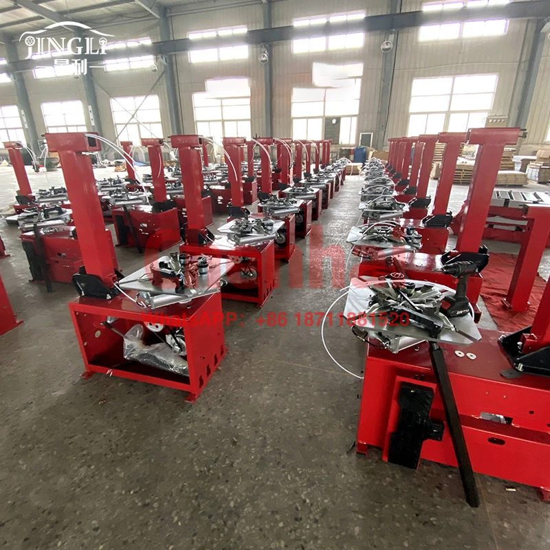 tire changer and wheel balancer combo machine equipment for touchless car mini tire changer