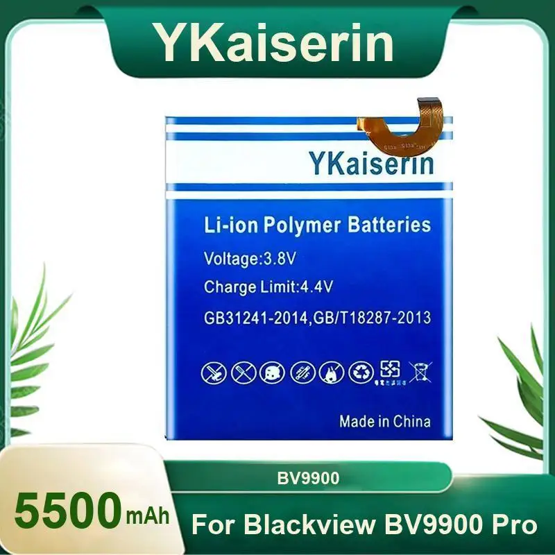 Replacement Mobile Phone Battery For Blackview BV9900 Pro Reliable High Quality 5500mAh + tracking number