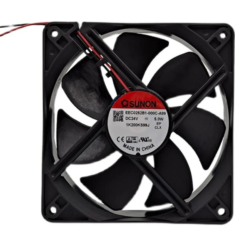 

Wholesale: new original SUNON EEC0252B1-000C-A99 DC24V 5.0W 12025 two-wire fan