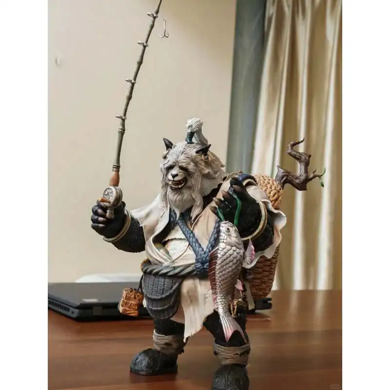 In Magazzino Jiang Meng FuRay Planet MU-FP005 MU-FP006 1/12 Yin Yang Duo Animale Panda Fratelli Set Completo Action Figure Giocattoli di Modello