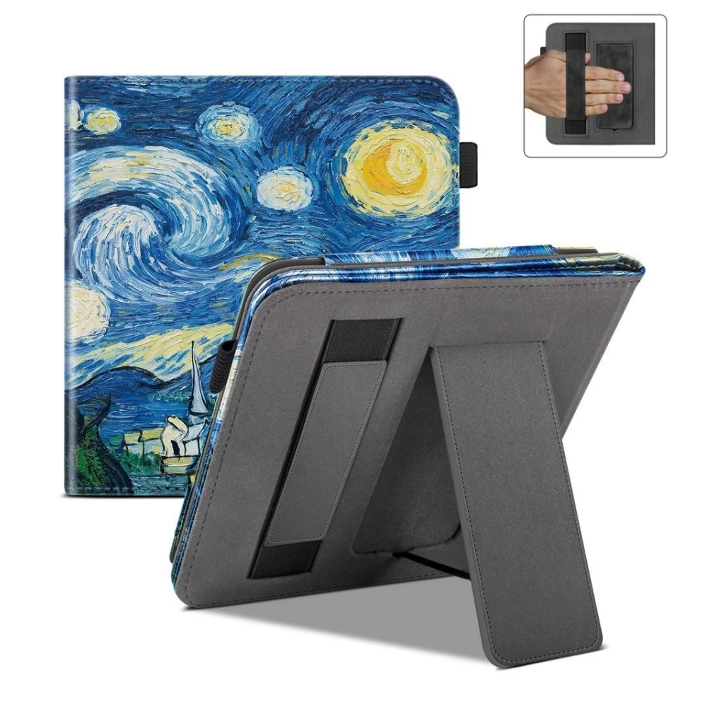 For Kobo Libra Colour 2024 Case N428 Magnetic Smart PU Leather Soft TPU Cover For Kobo Libra Colour Ebook 7 inch Capa Coque