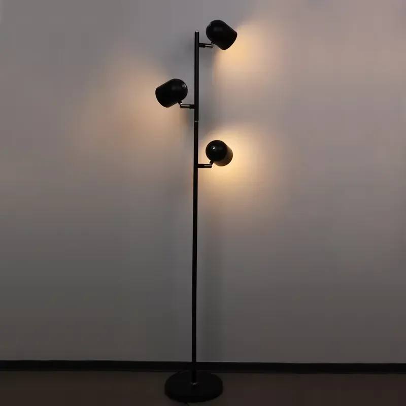 21W Bright Floor Lamp for Living Room Stepless Adjustable Color and Brightness Touch Remote Control Standing Light