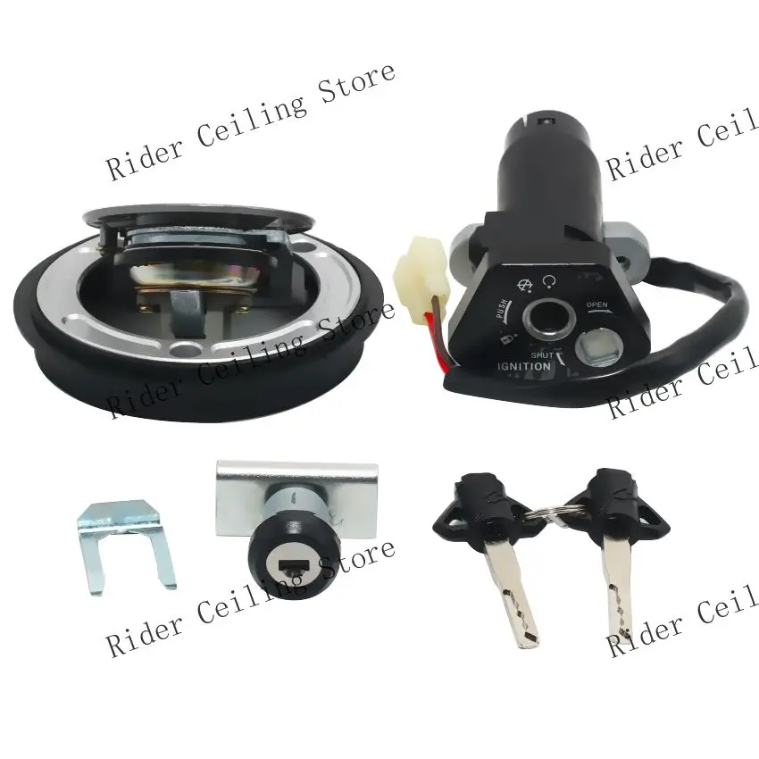 

Motorcycle Ignition Switch Fuel Tank Cap Kit For Yamaha YZF R15 YZF155 2019-2021 OEM:BK7-WF478-00 B1P-WF461-00 B0T-H2501-00