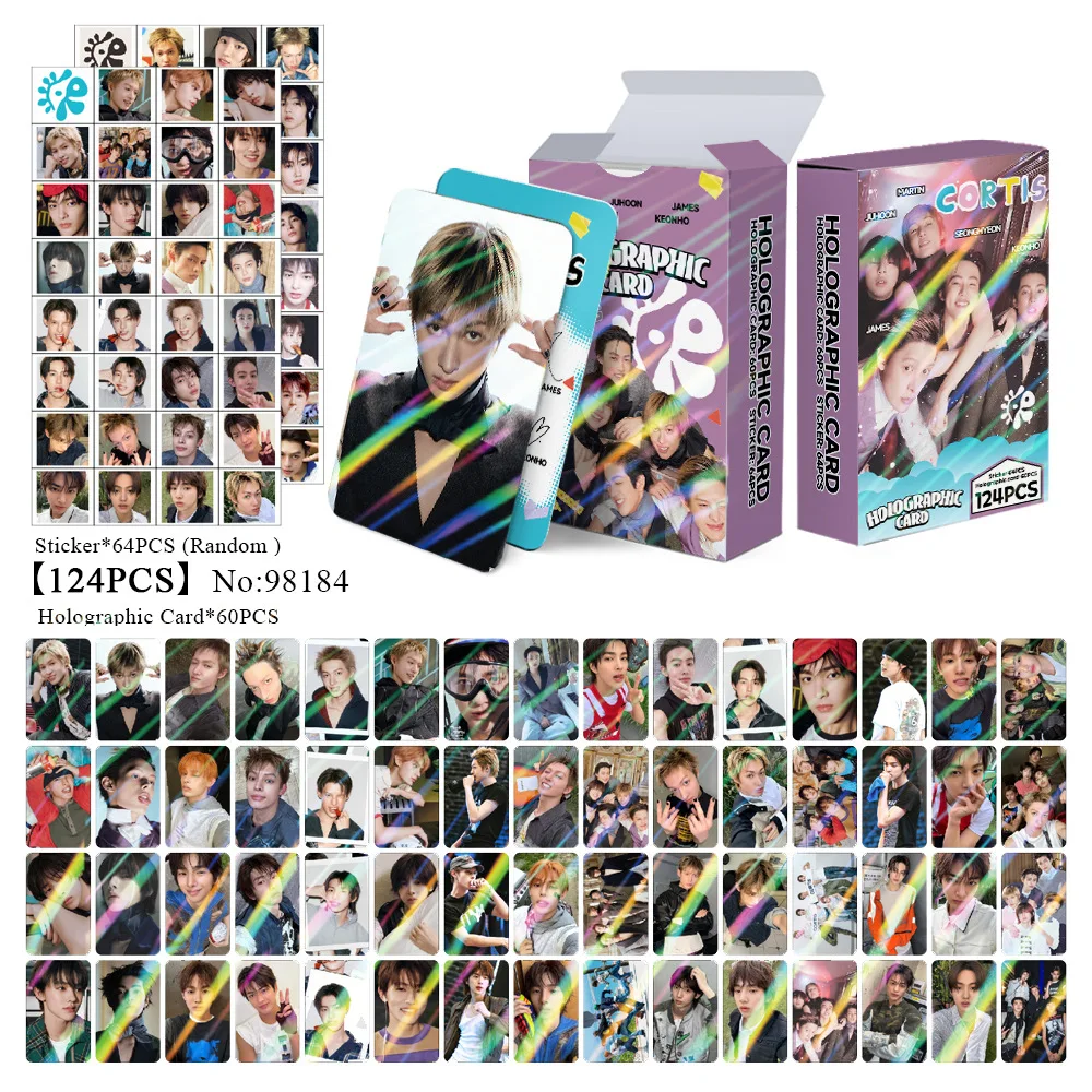 127pcs New Album CORTIS GREENGREEN JAMES MARTIN Photocards Stickers Kpop Merch Lomo Cards Set Fans Collection Cards Gifts image 3
