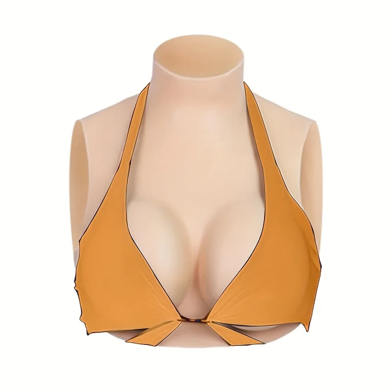 Realistic Silicone Breast Forms Huge Boobs for Drag Queen – C/D/E/G Cup Fake Chest Prosthesis for Men Crossdresser Transgender