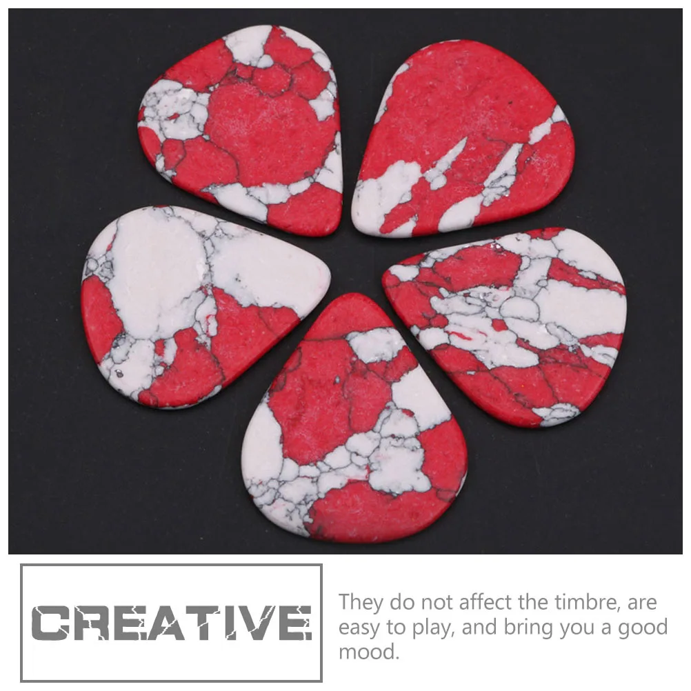 

Thick Guitar Picks Ornament Electric Finger for Acoustic Guitars Stringed Musical Instrument