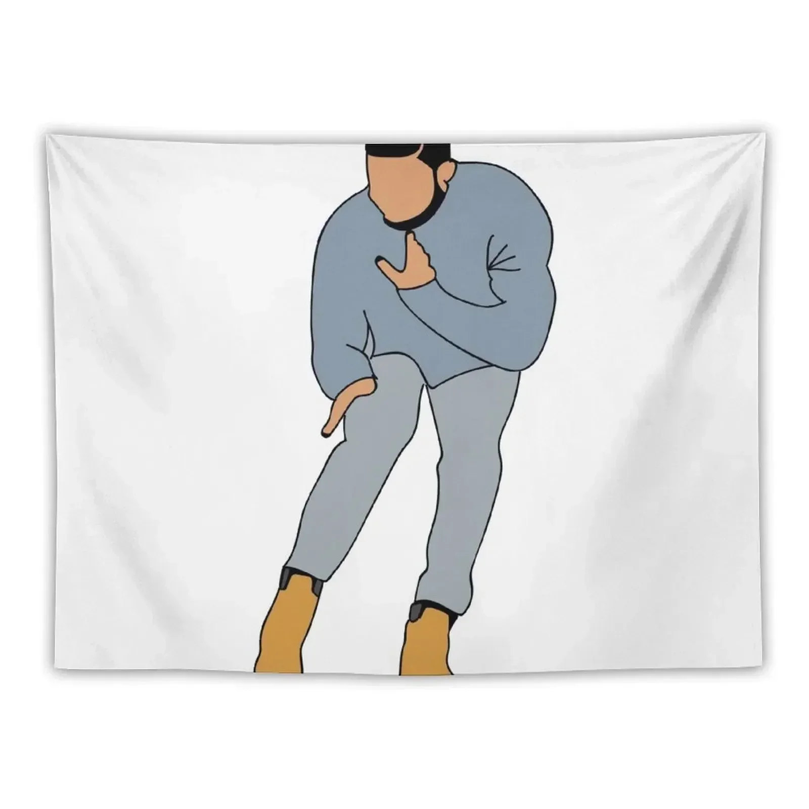 DRAKE'S HOTLINE BLING Tapestry Wall Decoration Items Room Decor Cute Decorations For Your Bedroom Tapestry