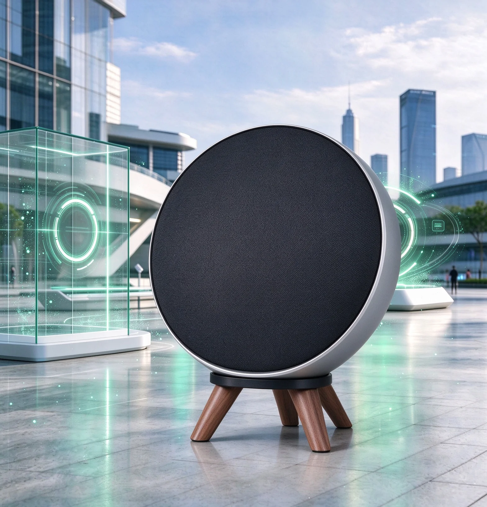 Desktop Stand For Harman Kardon (Onyx Studio9) Fit Speaker Outline Closely To Secure Equipment And Adjust Sound Projection Range