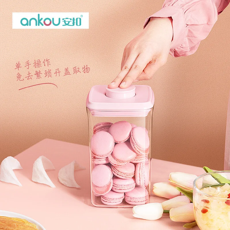 Ankuo Princess Powder Multifunctional Sealed Tank Miscellaneous Grain Storage Box Sorting Goddess