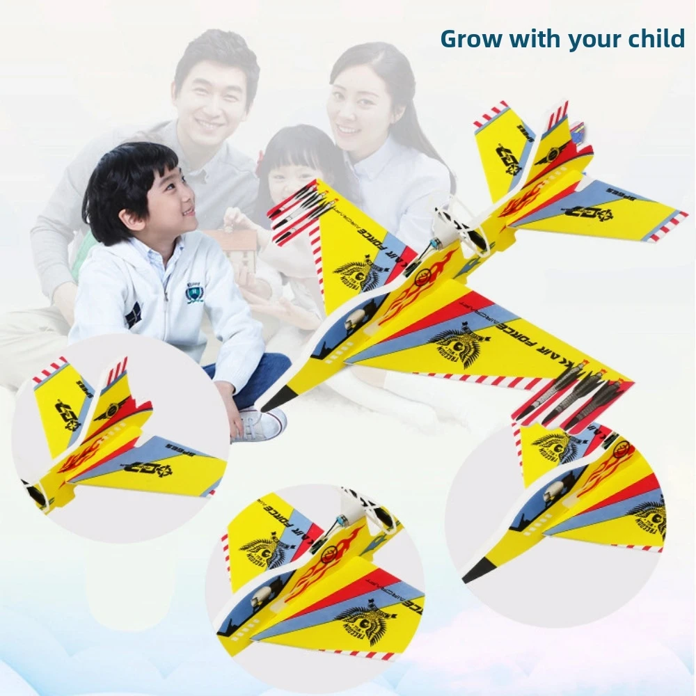 Hot Random Color Plane Model EPP 28*26*6.5cm Foam Airplanes Capacitor Electric Plane Aircraft