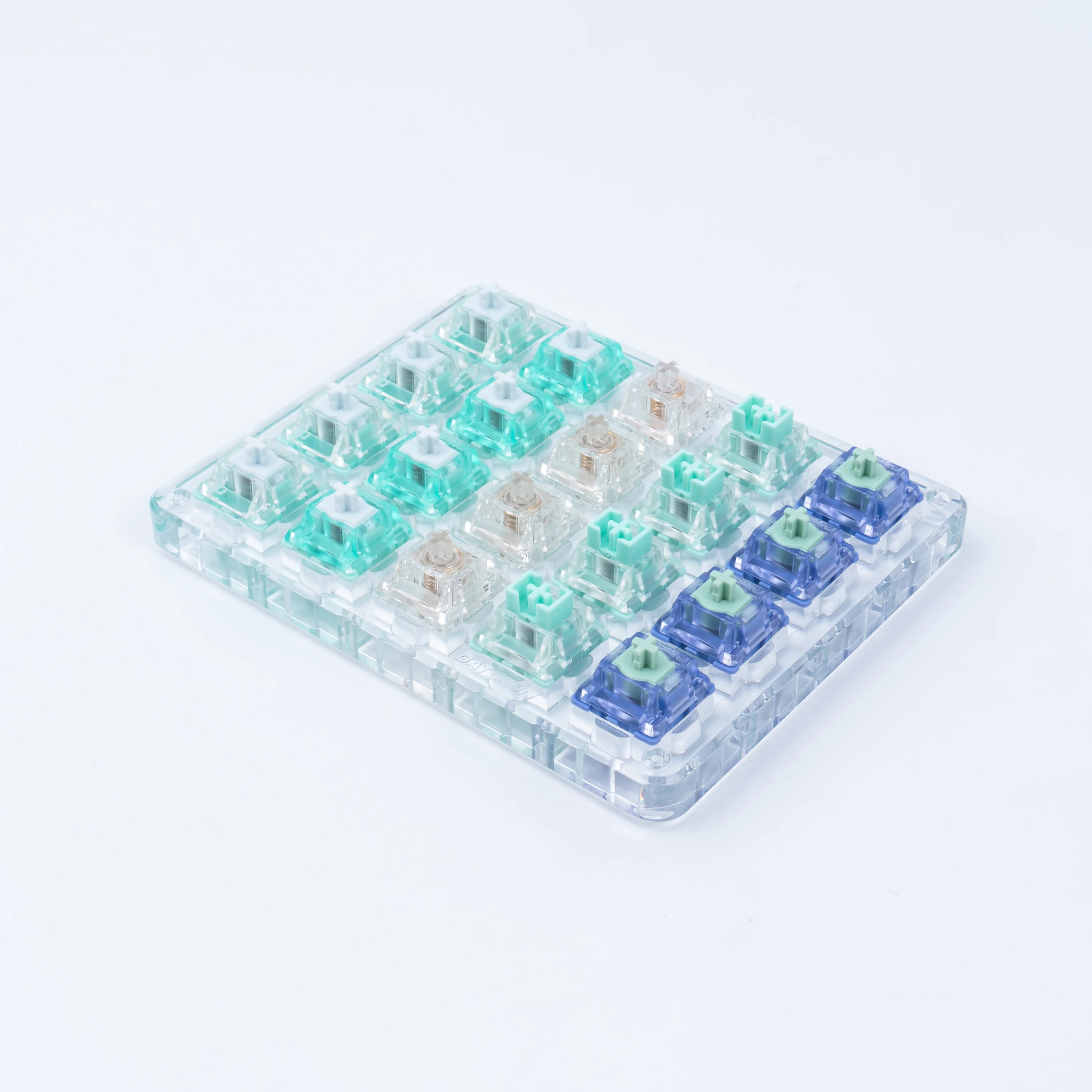 GATERON New Arrival Magnetic Series Switch Tester Customized DIY Hot Swap 20pcs Mechanical Keyboard Switch Sample Version