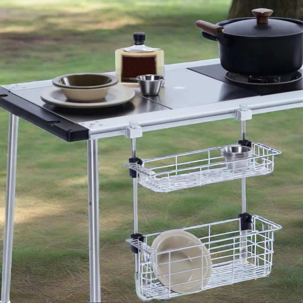 Aluminium Alloy IGT Extension Plate Link Buckle for Outdoor Camping(Silver 2PCS)