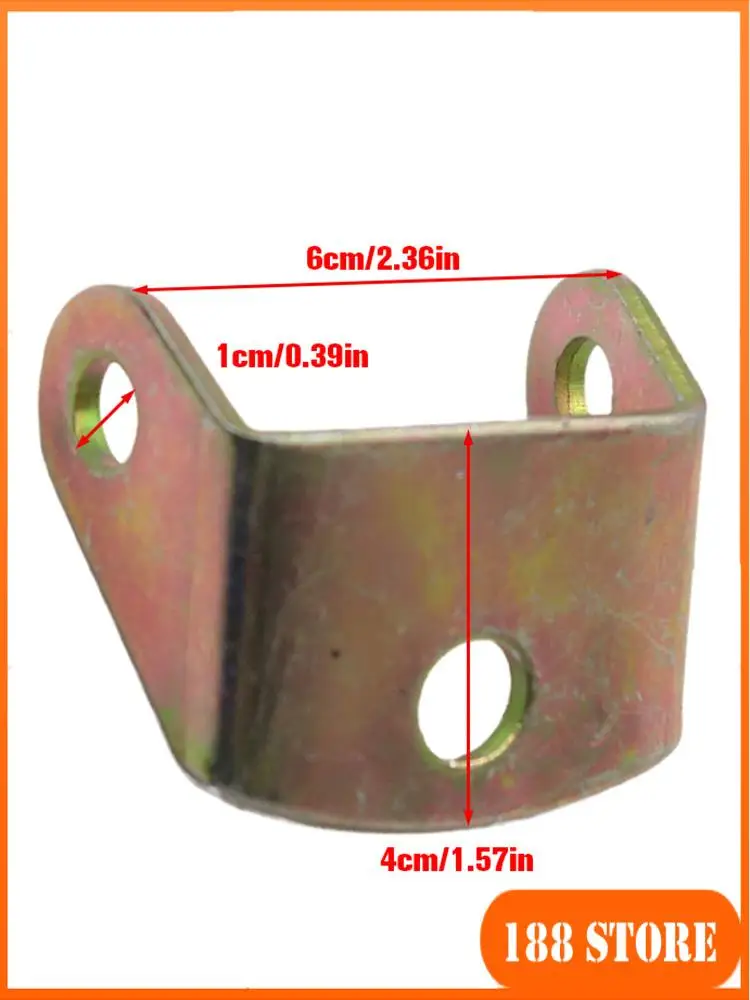 

1 кронштейн поворотного кулака, подключенный к фиксированной железной пластине, подходит для картингов ATV объемом 49-125 куб.см.