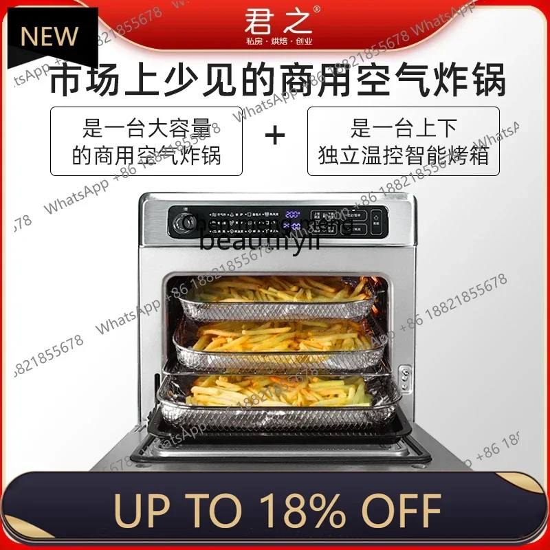 

Z189 A06 Air Fryer Commercial Large Capacity Oven All-in-One Multifunctional Restaurant Fryer